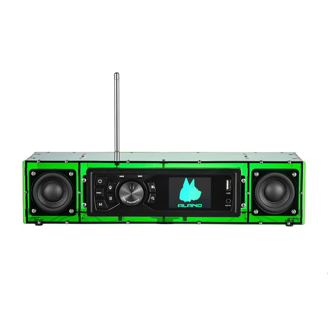 ALANO FM/DAB Bluetooth Aux In Radio with Alarm clock & Sleep timer for home & Kitchen DAB_TB_02